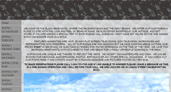 Desktop Screenshot of blackbearmotel.com